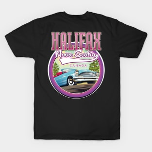 Halifax Nova Scotia travel logo T-Shirt